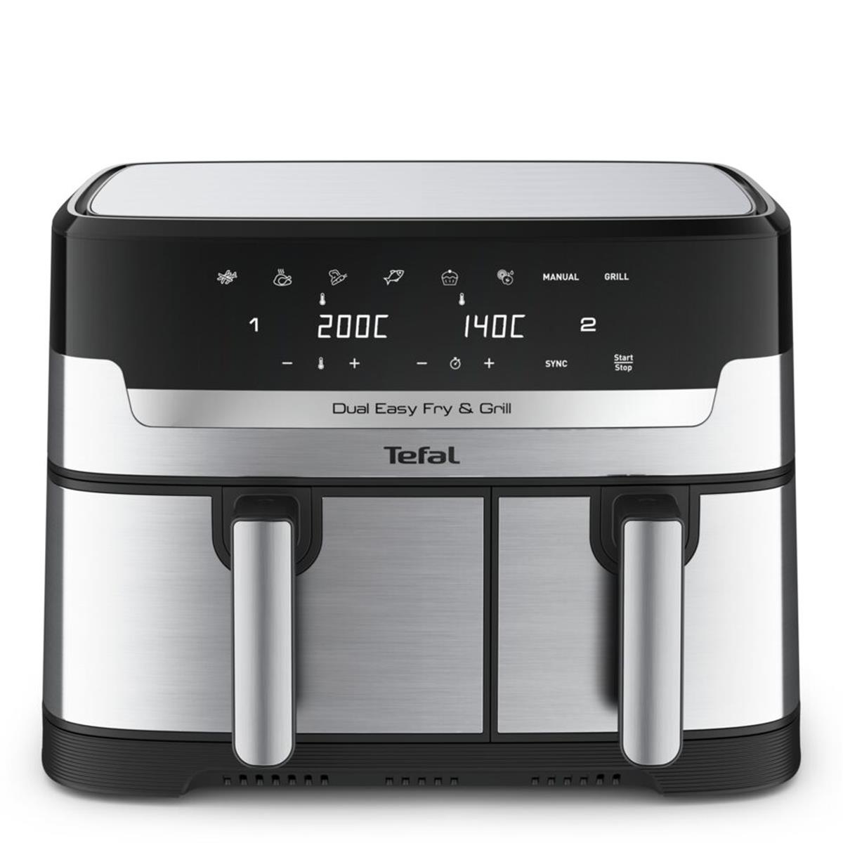 DUAL EASY FRY & GRILL AIR FRYER